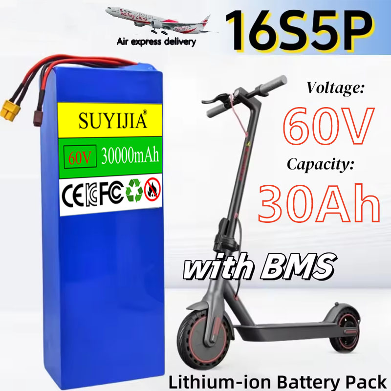 16S5P 60V 30000mAh Battery 186 - đánh giá và giá 60V 30Ah Electric Scooter Battery